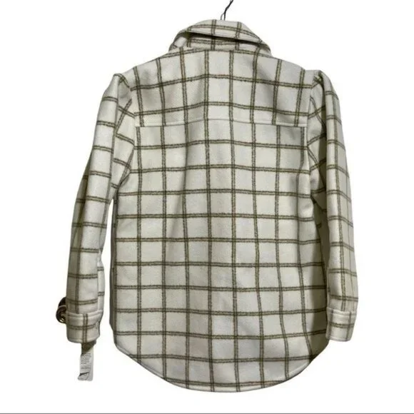 Treasure & Bond Plaid Button Down Carson Pane Boxy Women's Small Shirt J… - Picture 5 of 14